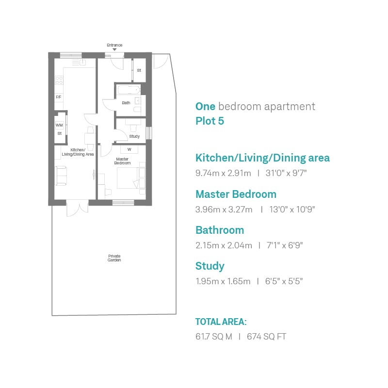 Flora Court Floorplan Plot 5