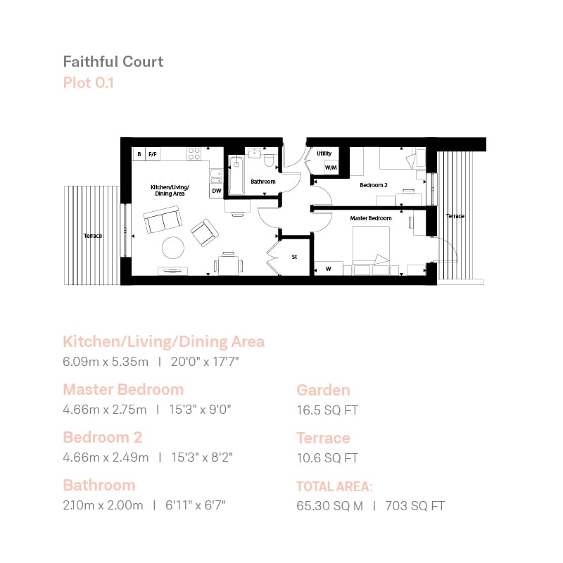 Faithful Court Floorplan Plot 0.1