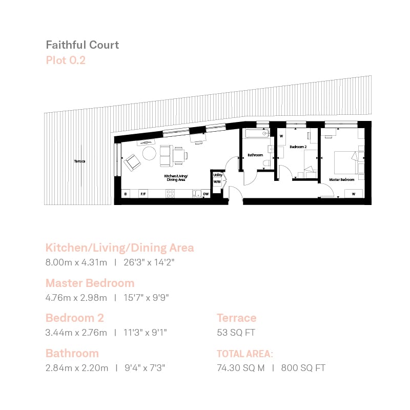 Faithful Court Floorplan Plot 0.2